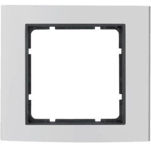 Aluminium geëloxeerd, binnenring antraciet mat 