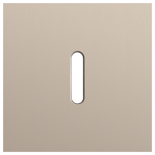 Rocker steel champagne coated