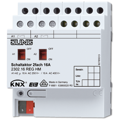 Actoren voor DIN-rail