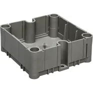 ABB 3640/1 S Hafobox Doos voor montage op de wand/plafond Hafobox Onderbak 3640 zonder deksel