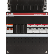 ABB 1SPF006915F0190 Groepenkast HC300/1+H42 Hafonorm 3x 16A/30mA + HS, 1-f 