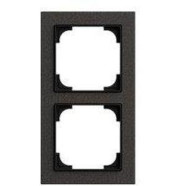 Busch Jaeger 1722-4045 Busch-art linear 2-voudig Paper black