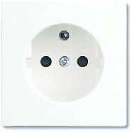 Busch Jaeger 2399 UCKS-884 Losse centraalplaat t.b.v. wcd penaarde Studiowit mat