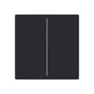 Busch Jaeger LFW/A.2.63.11-885 Future Linear Afdekking 2-voudig voor keypad Zwart mat
