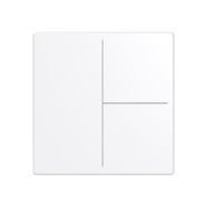 Busch Jaeger LFW/A.3.63.11-84 Future Linear Afdekking 3-voudig voor keypad Studiowit
