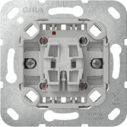 Gira 315600 Basiselement wipdrukcontact 10 A 250 V~ Wisseldrukcontact 1-polig
