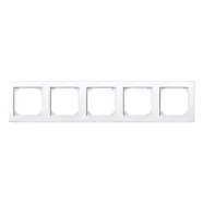 Schneider Electric Merten 478525 M-Smart 5-voudig afdekraam Actief wit