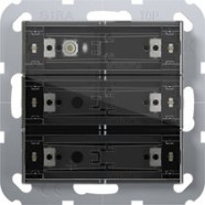 Gira 504300 Tastsensor 4 Komfort 3-voudig voor Gira One en KNX System 55