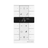Busch Jaeger SBC-F-10.0.11-84 Free@home Tenton thermostaat 10-voudig CO2 Studiowit