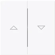 Busch Jaeger 1742-44G Busch-art linear Bedieningswip met symbool Symbool "pijlen" Jaloezie 2-voudig Studiowi