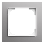 Busch Jaeger 1721-4073 Busch-art linear 1-voudig Aluminium zilver