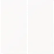 Busch Jaeger 6736 FoH-44M Busch-art linear Bedieningswip 2-voudig Smart Switch Studiowit mat