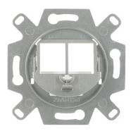 Busch Jaeger 0219/14 Communication adapter Keystone Modular Jack 2-voudig