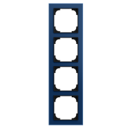 Busch Jaeger 1724-4028 Busch-art linear 4-voudig Glass Blue