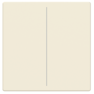 Busch Jaeger LFW/A.2.63.11-82 Future Linear Afdekking 2-voudig voor keypad Ivoorwit