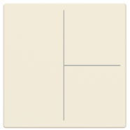 Busch Jaeger LFW/A.3.63.11-82 Future Linear Afdekking 3-voudig voor keypad Ivoorwit