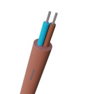 Nexans 10009007 Sihf kabel 2x 0,75 mm² (100 meter)