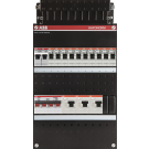 ABB 1SPF006905F0772 Groepenkast HAD343432-222F+H44 Hafonorm 10x achter 3x 30mA + F + HS, 3-f