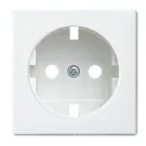 Busch Jaeger 20 EUCR-914 Busch-balance Afdekking Wandcontactdoos met randaarde Wit (reserveonderdeel) 
