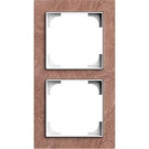 Busch Jaeger 1722-4097 Busch-art linear 2-voudig Slate terra rosso