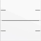 Gira 575203 Wippenset 2-voudig voor tastsensor 4 System 55 Zuiver wit glanzend