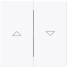 Busch Jaeger 1742-44G Busch-art linear Bedieningswip met symbool Symbool "pijlen" Jaloezie 2-voudig Studiowi