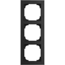 Busch Jaeger 1723-4025 Busch-art linear 3-voudig Glas zwart