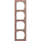 Busch Jaeger 1724-4097 Busch-art linear 4-voudig Slate terra rosso