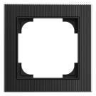 Busch Jaeger 1721-4025 Busch-art linear 1-voudig Glas zwart