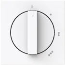 usch Jaeger 2542 DR/01-84 Busch-art linear Centraalplaat met draaigreep met symbool Symbool "0-1-2-3" Studiowit 