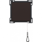 Niko 124-63606 afwerkingsset voor trekschakelaar, Dark brown