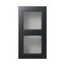 Jung A 5582 BF A ANM Opbouwkap 2-voudig Antraciet mat