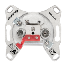 Jung BSD21-01 2-gats super breedband contactdoos Einddoos 5,0 dB