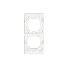 Theben 9070822 Mounting 2-way plate iON Wit