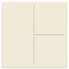 Busch Jaeger LFW/A.3.63.11-82 Future Linear Afdekking 3-voudig voor keypad Ivoorwit
