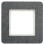 Berker 10116020 Q.7 Afdekraam 1-voudig, Beton met structuur