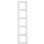 Berker 10156089 Q.1 Afdekraam 5-voudig, polarwit soft-finish