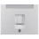 Berker 11707003 K.5 Centraaldeel RJ-datacontactdoos 1-v met stofschuif en tekstveld Aluminium