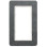 Berker 13096020 Q.7 Afdekraam 1,5-voudig, Beton met structuur