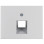 Berker 14077003 K.5 Centraaldeel RJ-datacontactdoos 1-v met 45°-uitgang Aluminium