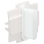 Niko 154-56001 Enkelvoudige Schakelfunctie Rocker steel white coated