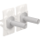 Niko 155-57002 Set voor tweevoudige schakelfuncties Toggle Steel Alu grey