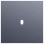 Niko 226-57101 Enkelvoudige afdekplaat voor enkelvoudige schakelfuncties Toggle Alu blue grey brushed