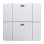 Busch-Jaeger 6732-83-500 wandzender Waveline 2 kanalen Aluzilver
