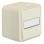 Berker 30763552 W.1 Wisselschakelaar met verlichting (blauw) en tekstveld behuizing Polarwit IP55