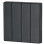 Eaton 126053 xComfort 4-voudige wip zonder opdruk Antraciet (Gira & Jung)