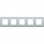 Niko 121-76005 Vijfvoudige afdekplaat met 71 mm centerafstand Intense sterling