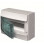 ABB 1SLM006505A1202 Mistral65 Verdeelkast Transparant 12 module