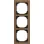Busch Jaeger 1723-4086 Busch-art linear 3-voudig Wood walnut