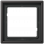 Jung AL 2981 D Afdekraam voor horizontale en verticale combinatie 1-voudig Dark (gelakt aluminium)